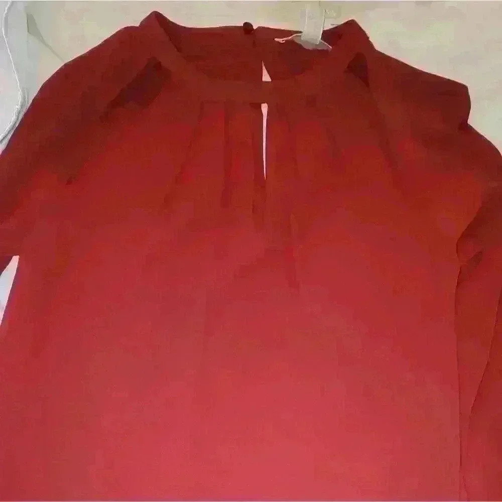 - NWT MICHAEL‎ KORS CINNIBAR BLOUSE